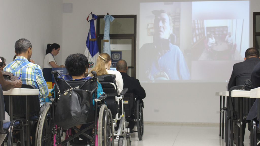 Intervención de Alejandro Rodríguez-Picavea a través de videoconferencia