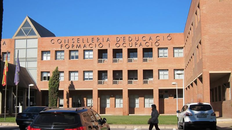 Edificio de la Conselleria de educació